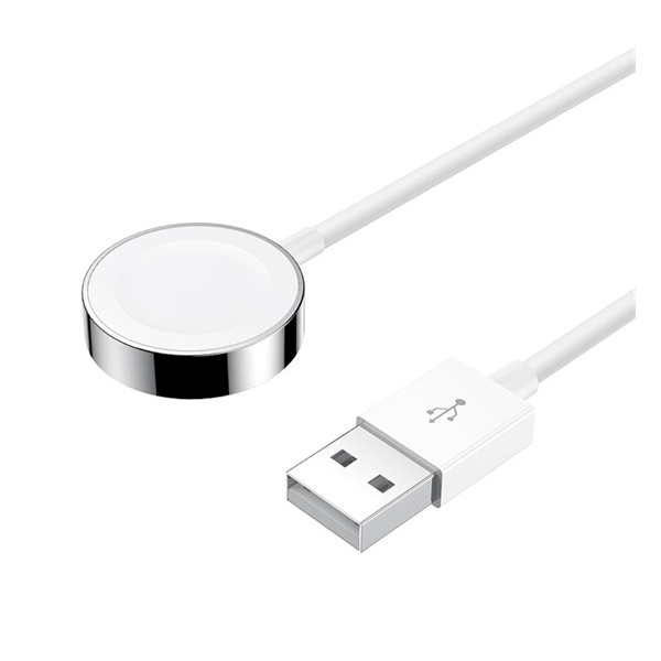 JOYROOM töltőkábel USB (gyorstöltés támogatás, mágneses, 120cm) FEHÉR (S-IW001) (S-IW001)