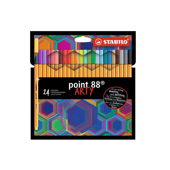 STABILO point 88 ARTY tűfilc Többszínű 24 dB (8824/1-20)