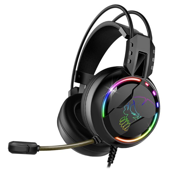 Spirit of Gamer PRO-H7 mikrofonos fejhallgató fekete (MIC-PH7) (MIC-PH7)