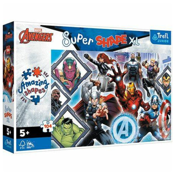 Trefl 50018 puzzle 104 pz Fumetti