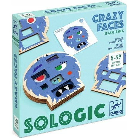 Logikai játék - Szörnyűlködés - Crazy faces (DJ08591)