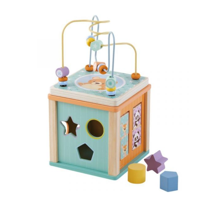 Activity Cube - állatos készségfejlesztő kocka (30322)