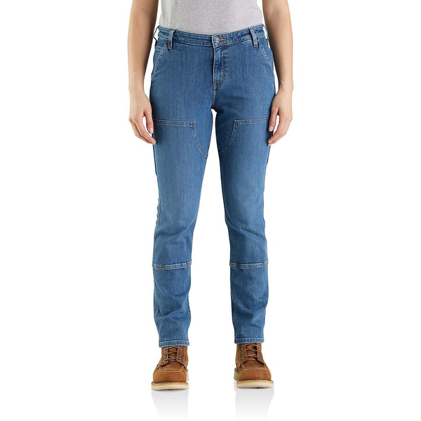  Carhartt Jeansy Damskie Rugged Flex Double Fro Linden
