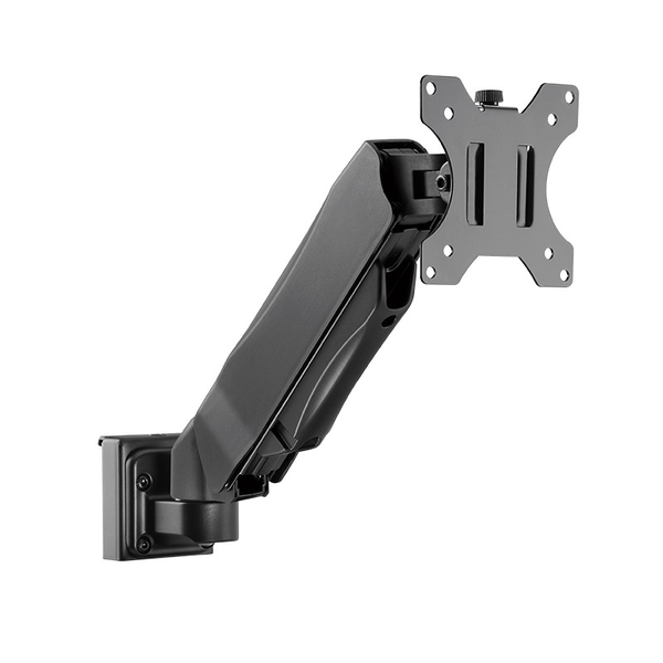 Slatwall Gas Spring Monitor Arm, 13"-27