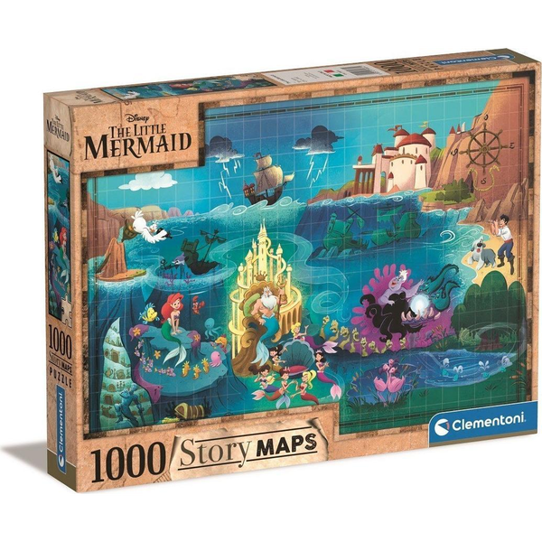 Clementoni Disney Baby 39664 kirakós játék Blokk puzzle 1000 db Rajzfilmek