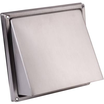 Ventilátor fedél, nemesacél, alkalmas a 10 cm átmérőjű csőhöz Wallair NW 100 (N34822)