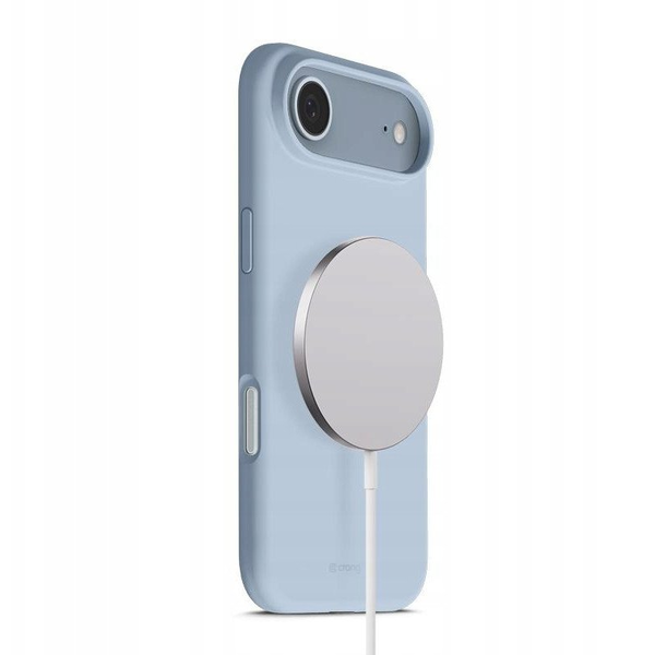 Crong Color Cover Magnetic - Etui MagSafe iPhone Air (niebieski)