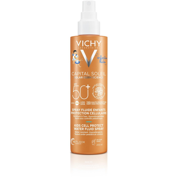 VICHY Capital Soleil Fluid spray-gyermek SPF50+ 200 ml