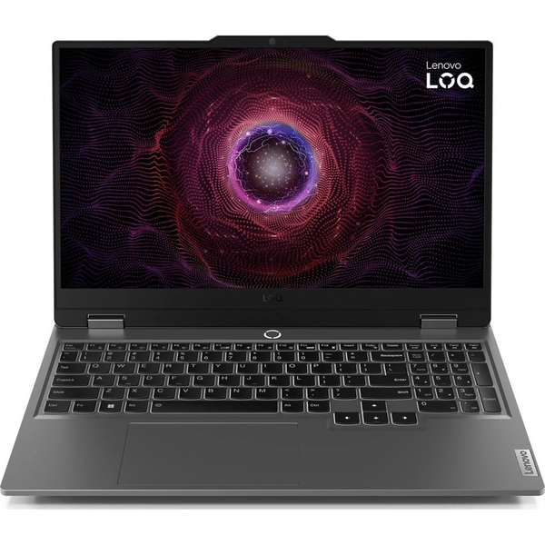 Lenovo LOQ AMD Ryzen™ 7 7435HS Ноутбук 39,6 см (15.6") Full HD 16 GB DDR5-SDRAM 1 TB SSD NVIDIA GeForce RTX 4060 Wi-Fi 6 (802.11ax) Сив