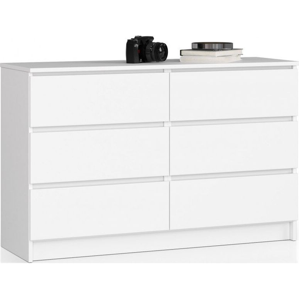 Komód - Akord Furniture K120 - Fehér