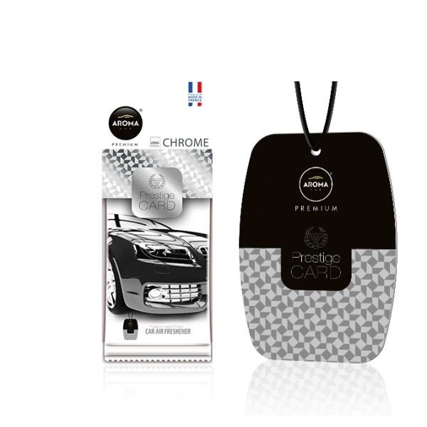 Aroma Car Prestige Card lapillatosító Chrome (5483544)