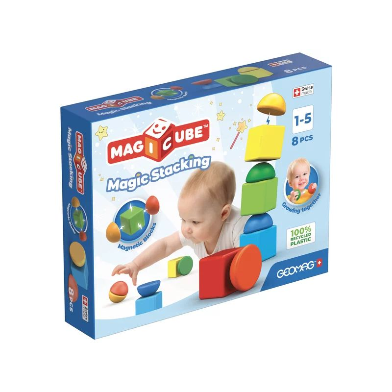 Geomag Magicube mágneses kockák - 8 db-os (09539)