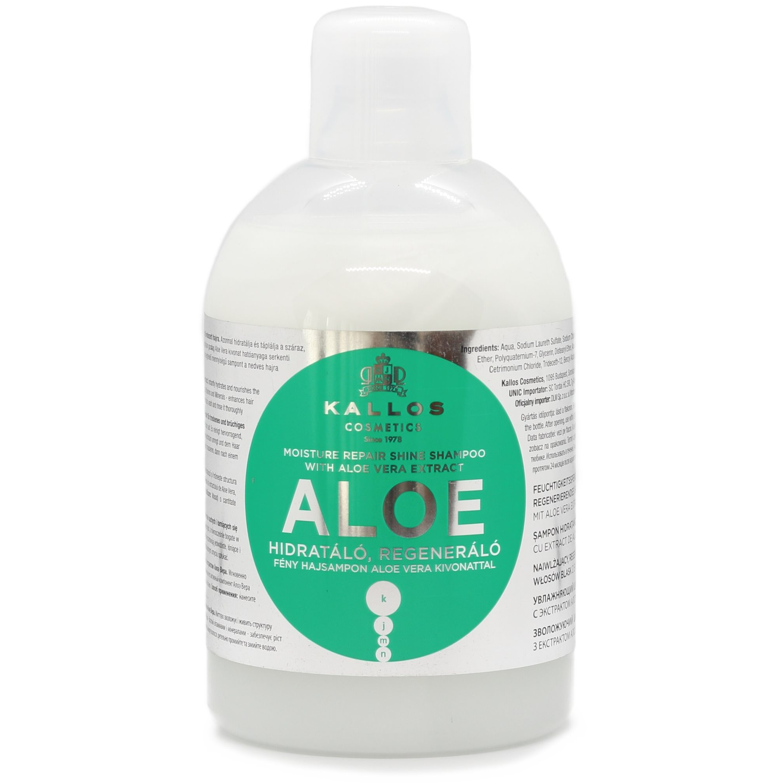 KALLOS Aloe Shampoo 1000 ml (5998889511890)