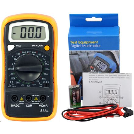 HOLDPEAK 838L Digitális multiméter (112468) (112468)