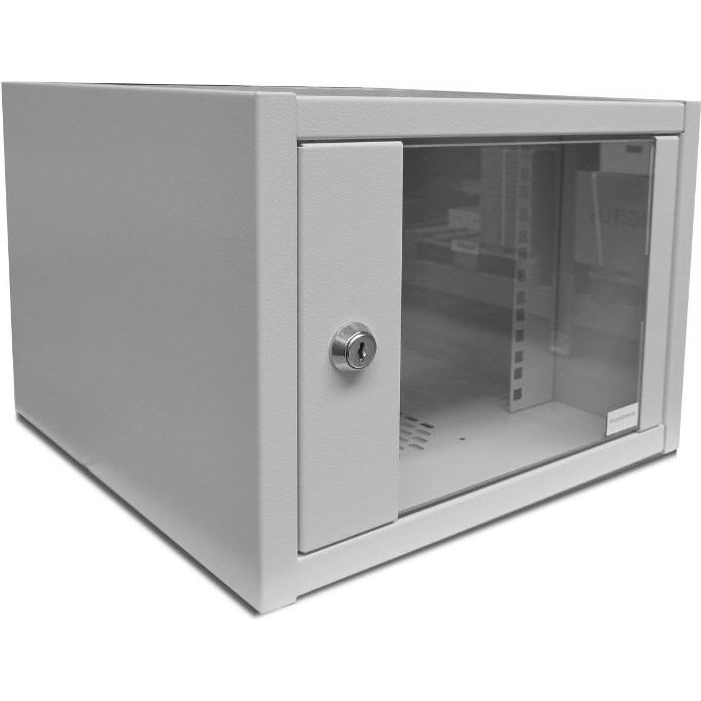 Digitus CL-19 04U állvány 4U Falra szerelhető állvány Világosszürke (CL-19 04U)