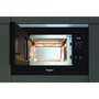 Whirlpool WMF200G beépíthető mikrohullámú sütő fekete-szürke