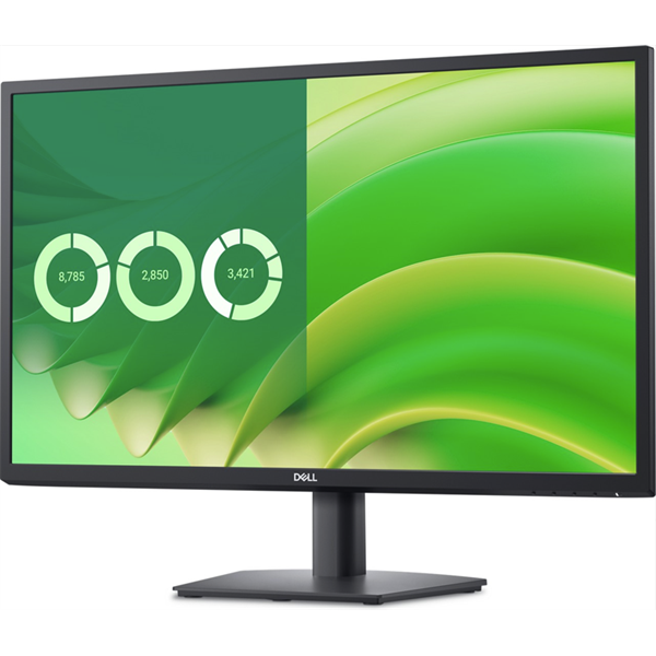 DELL LCD Monitor 27" E2725H FHD 1920×1080, 75Hz, VA 16:9, 3000:1, 300cd, 5ms, VGA, DP, fekete