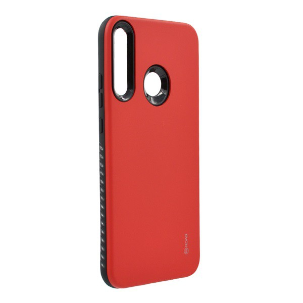 ROAR RICO ARMOR szilikon telefonvédő (közepesen ütésálló, műanyag hátlap, matt) PIROS [Huawei P40 Lite E / Y7p] (5996457979042)