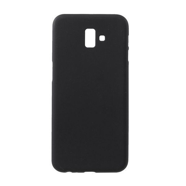 Szilikon telefonvédő (matt) FEKETE [Samsung Galaxy J6 Plus (SM-J610F)] (5996457821600)