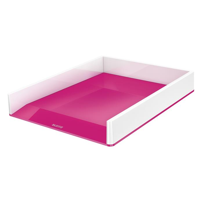 Leitz 53611023 asztali tálca és iratrendező Polisztirén Fémes, Rózsaszín (53611023)