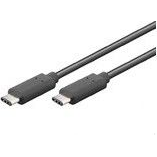 Microconnect USB3.1CC1 cavo USB USB 3.2 Gen 2 (3.1 Gen 2) 1 m USB C 100 W Nero
