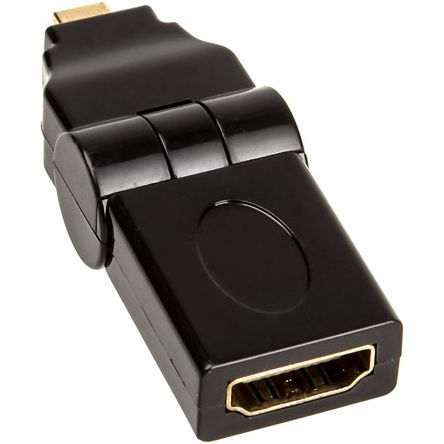 InLine 17690L csatlakozó átlakító HDMI A female HDMI Fekete (17690L)