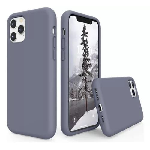 Wooze Liquid Silica Gel iPhone 16 Pro Max szilikon tok leander-szürke (ZONETS6948) (ZONETS6948)