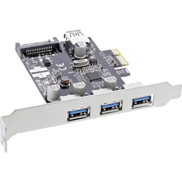 InLine 76662C interface-kort/adapter USB 3.2 Gen 1 (3.1 Gen 1)