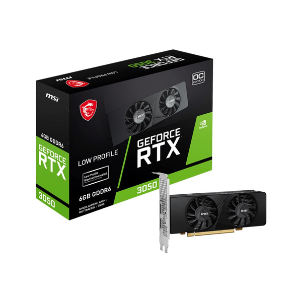 MSI GeForce RTX 3050 LP 6G OC videokártya