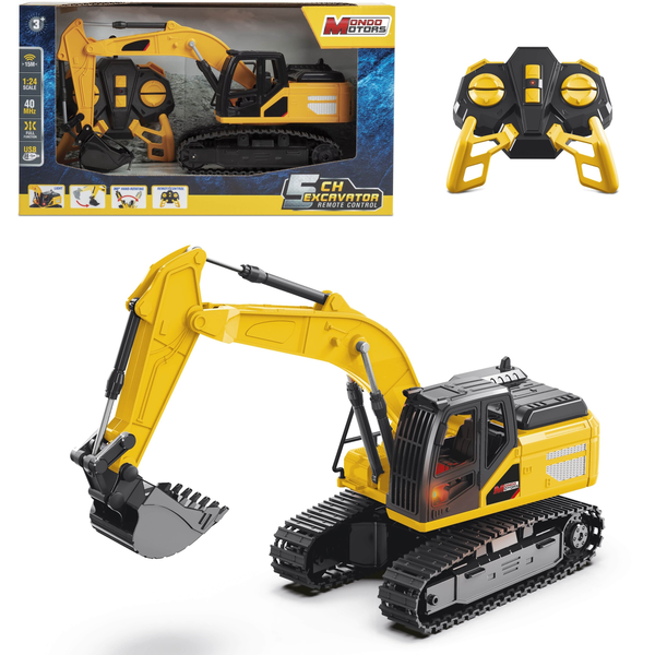 TOY RC EXCAVATOR 1 24 13-63847