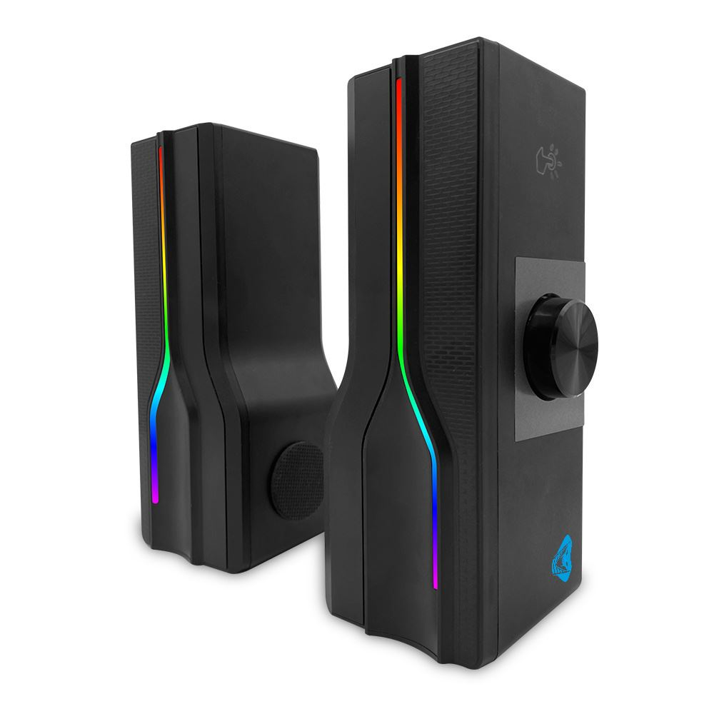 Sada počítačových reproduktorov Soundbar LED RGB Media-tech Aragor 2.0 8W (MT3175)