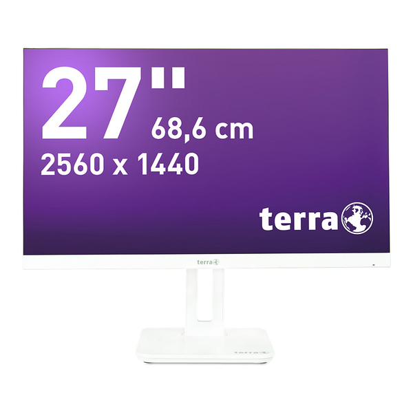 TERRA 3030222 computerskærm 60,5 cm (23.8") 1920 x 1080 pixel Fuld HD LCD Hvid