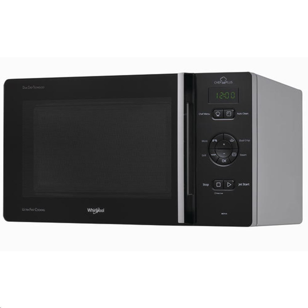 Whirlpool Chef Plus MCP 346 SL Pracovní deska Mikrovlnná trouba s grilem 25 l 800 W Stříbrná
