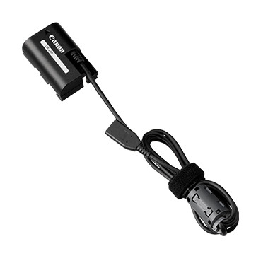 Canon DR-E6P DC coupler Zwart R5 Mark II 1 stuk(s)