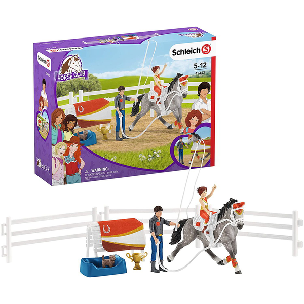 schleich HORSE CLUB Mia’s vaulting riding set