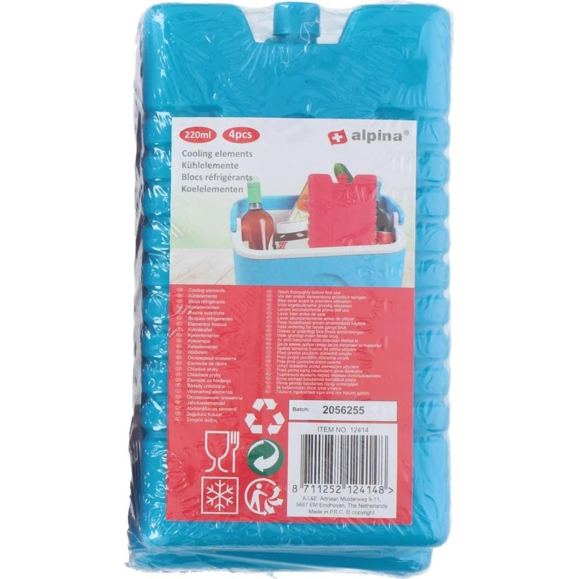 CHLADIACA VLOŽKA DO CHLADNIČKY Sada 4x220ml ALPINA