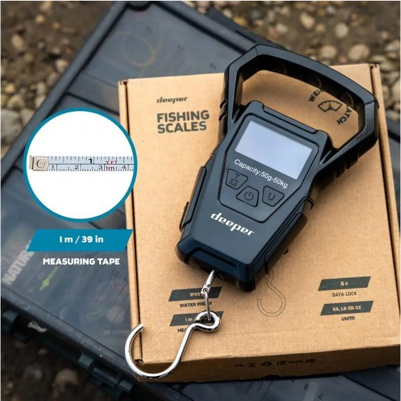 DEEPER ITPOL3030 Függőmérleg Fekete (ITPOL3030)