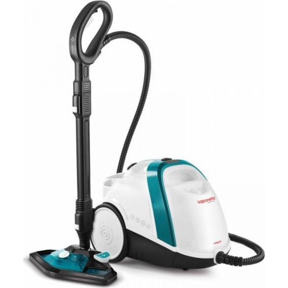 Polti Vaporetto Smart 100_T Limpiador a vapor de cilindro 1500 W Azul, Blanco