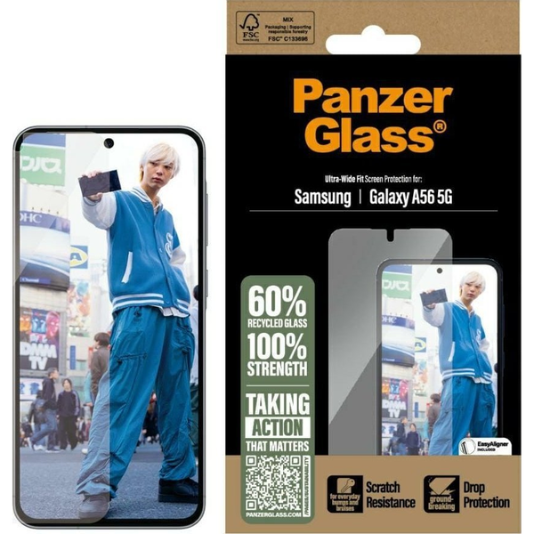 PanzerGlass PGRNUWFG38380 Skærm og -bagsidebeskytter til mobiltelefon Klar skærmbeskytter 1 stk