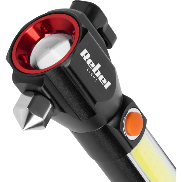 Rebel Újratölthető Multifunkciós Zseblámpa