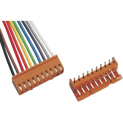 BKL Electronic Konfekcionált huzal Pólusok száma 2 Raszterméret: 2.50 mm 072501 1 készlet (072501)