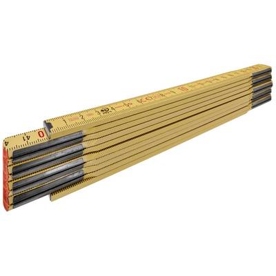 Stabila Holz-Gliedermaßstab Type 600  Méretarány 2 m Bükkfa (1104)