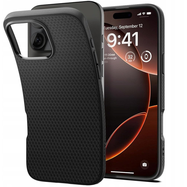 Puzdro pre iPhone 17 Pro, Spigen Liquid Air, flexibilné, tenké, ľahké