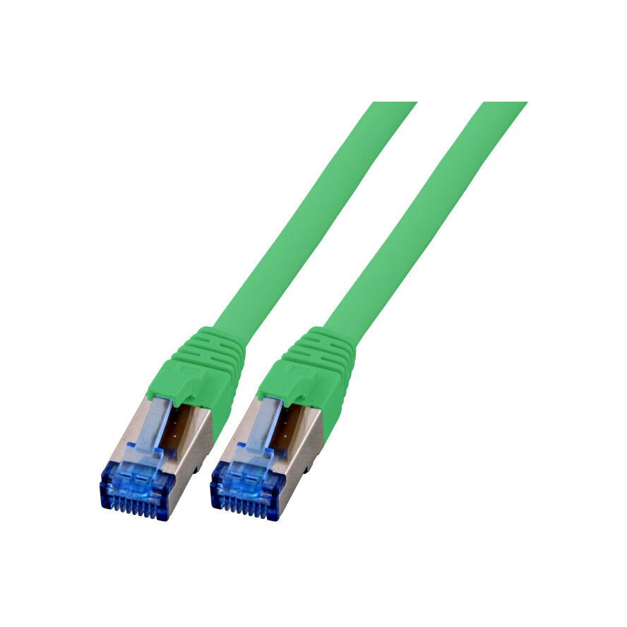 EFB RJ45 Patchkabel S/FTP,Cat.6A,Cat7 TPE superflex,0,5m,grü (K5525FGN.0,5)