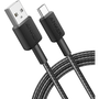 Anker 322 USB кабел 0,9 м USB A USB C Черен