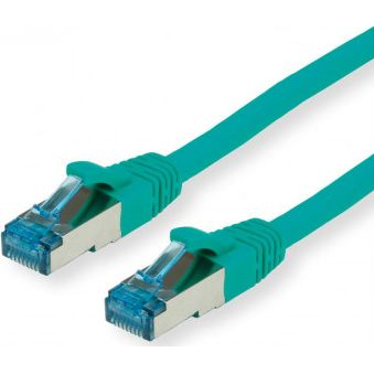 Patchcord Value S/FTP 6a RJ45 / RJ45 0,3 m zelený