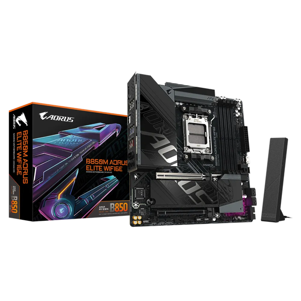 Gigabyte B850M Aorus Elite WiFi6E DDR5 AMD AM5 MicroATX Alaplap