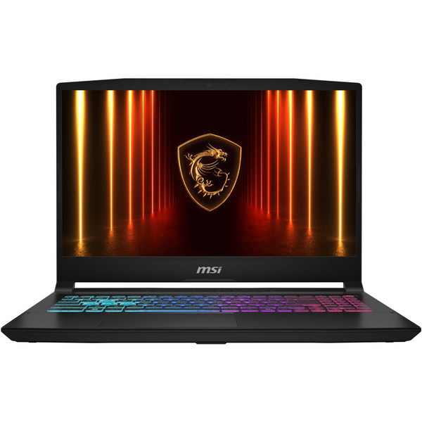 MSI Katana 15 HX B14WGK-058 Intel® Core™ i7 i7-14650HX Laptop 39,6 cm (15.6") Full HD 16 GB DDR5-SDRAM 512 GB SSD NVIDIA GeForce RTX 5070 Wi-Fi 6E (802.11ax) Windows 11 Home Fekete