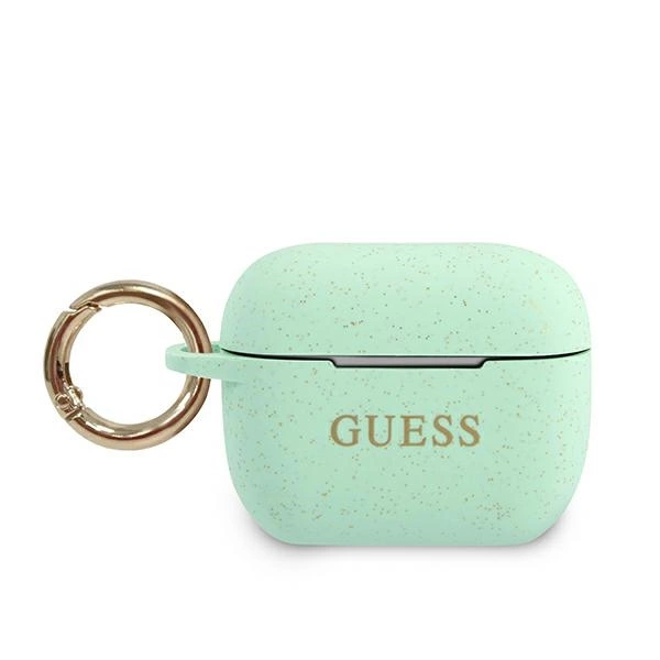 Pouzdro Guess pro Apple AirPods Pro, zelené
