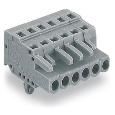 WAGO Hüvelyház kábel 231 Pólusok száma 9 Raszterméret: 5 mm 231-109/008-000 50 db (231-109/008-000)